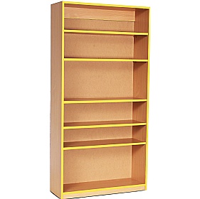 Coloured Edge School Bookcases 1800H