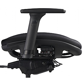 F94 Ergonomic Mesh and Fabric Office Chair with Headrest - Office Chairs