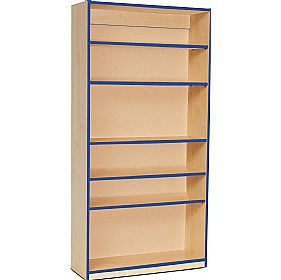 Coloured Edge School Bookcases 1800H