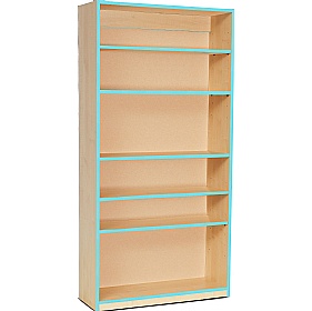 Coloured Edge School Bookcases 1800H