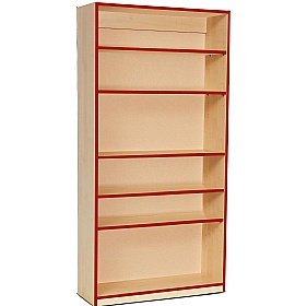 Coloured Edge School Bookcases 1800H