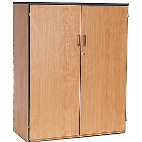 Coloured Edge School Cupboards - School Furniture
