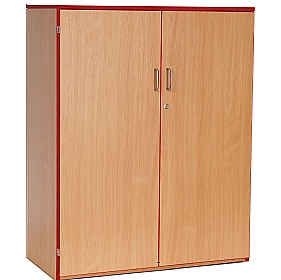 Coloured Edge School Cupboards - School Furniture