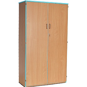 Coloured Edge School Cupboards - School Furniture
