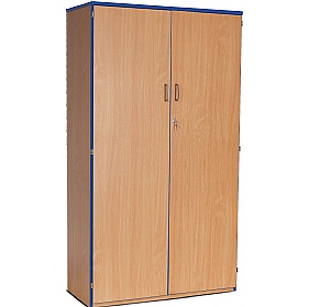 Coloured Edge School Cupboards - School Furniture