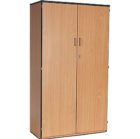 Coloured Edge School Cupboards - School Furniture