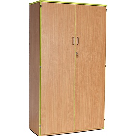 Coloured Edge School Cupboards - School Furniture