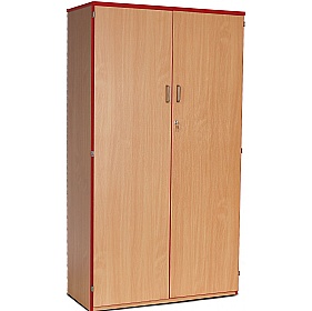 Coloured Edge School Cupboards - School Furniture