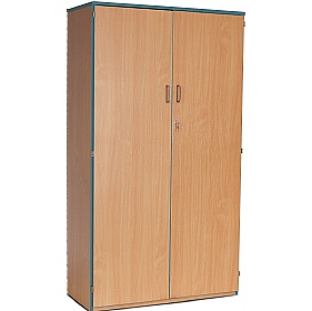 Coloured Edge School Cupboards - School Furniture