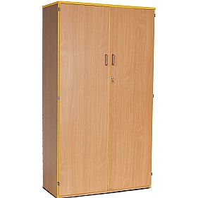 Coloured Edge School Cupboards - School Furniture