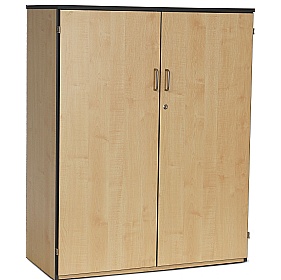 Coloured Edge School Cupboards - School Furniture