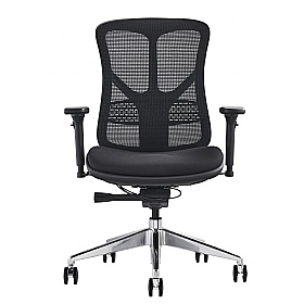 F94 Ergonomic Mesh and Fabric Office Chair - Office Chairs