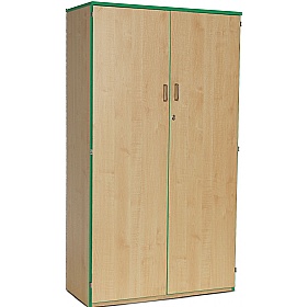 Coloured Edge School Cupboards - School Furniture