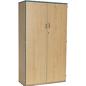 Coloured Edge School Cupboards - School Furniture