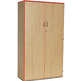 Coloured Edge School Cupboards - School Furniture