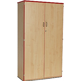 Coloured Edge School Cupboards - School Furniture