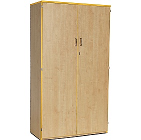 Coloured Edge School Cupboards - School Furniture