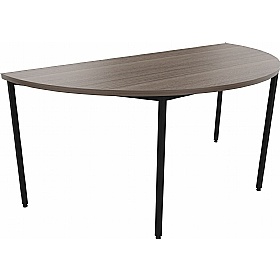 Unified Multipurpose Semi-Circular Office Tables