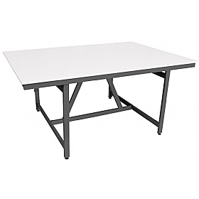 Arts Crafts and Project School Table Medium Dark Grey