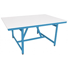 Arts Crafts and Project School Table Medium Blue