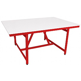 Arts Crafts and Project School Table Medium Red