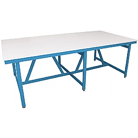 Arts Crafts and Project School Table Large Blue