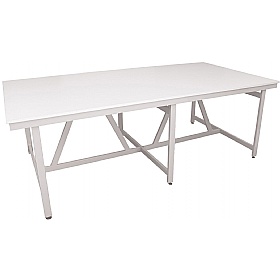 Arts Crafts and Project School Table Large White