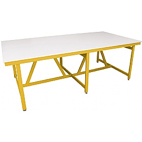 Arts Crafts and Project School Table Large Yellow