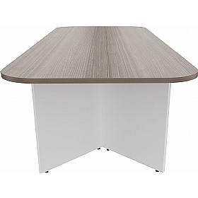 Agenda Duo Arrowhead Curve Rectangular Breakout and Boardroom Tables - Meeting Room