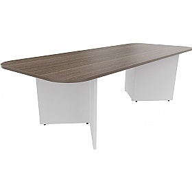 Agenda Duo Arrowhead Curve Rectangular Breakout and Boardroom Tables - Meeting Room