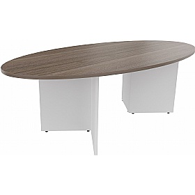 Agenda Duo Arrowhead Oval Breakout and Boardroom Tables - Meeting Room