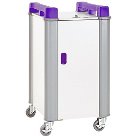 LapCabby 10V Vertical Laptop Charging and Storage Trolley - School Furniture