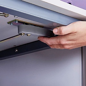 LapCabby 10V Vertical Laptop Charging and Storage Trolley - School Furniture