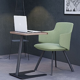 Unified Breakout and Touchdown Laptop Tables