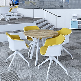 Signa Y Leg Circular Breakout and Boardroom Tables