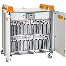 LapCabby 20V Vertical Laptop Charging and Storage Trolley - School Furniture