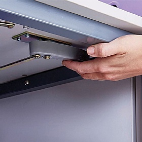 LapCabby 20V Vertical Laptop Charging and Storage Trolley - School Furniture