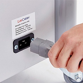 LapCabby 20V Vertical Laptop Charging and Storage Trolley - School Furniture