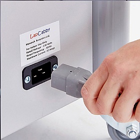 LapCabby 32V Vertical Laptop Charging and Storage Trolley - School Furniture