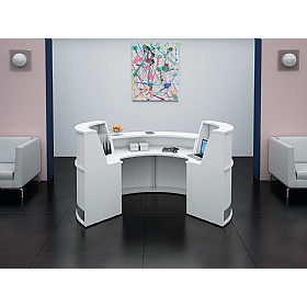 Comet Compact Reception Desk