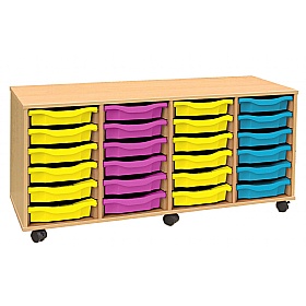 UltraBrite 24 Shallow Tray Low Storage