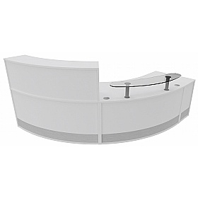 Crescent Reception Desk
