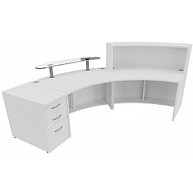 Crescent Reception Desk