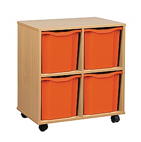 UltraBrite 4 Jumbo Tray Storage