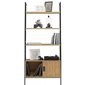 Hythe Wall Mounted Home Office Bookcase Unit - Office Storage