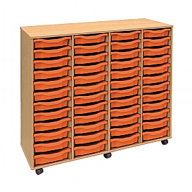 UltraBrite 48 Shallow Tray Storage