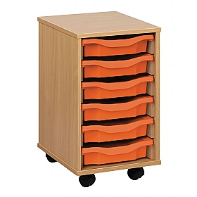 UltraBrite 6 Tray Shallow Storage