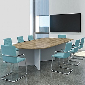 Agenda Duo Arrowhead Plectrum Breakout and Boardroom Tables