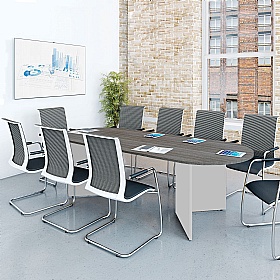 Agenda Duo Arrowhead D-End Breakout and Boardroom Tables
