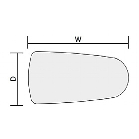 Assign Plectrum Shaped Breakout and Boardroom Tables